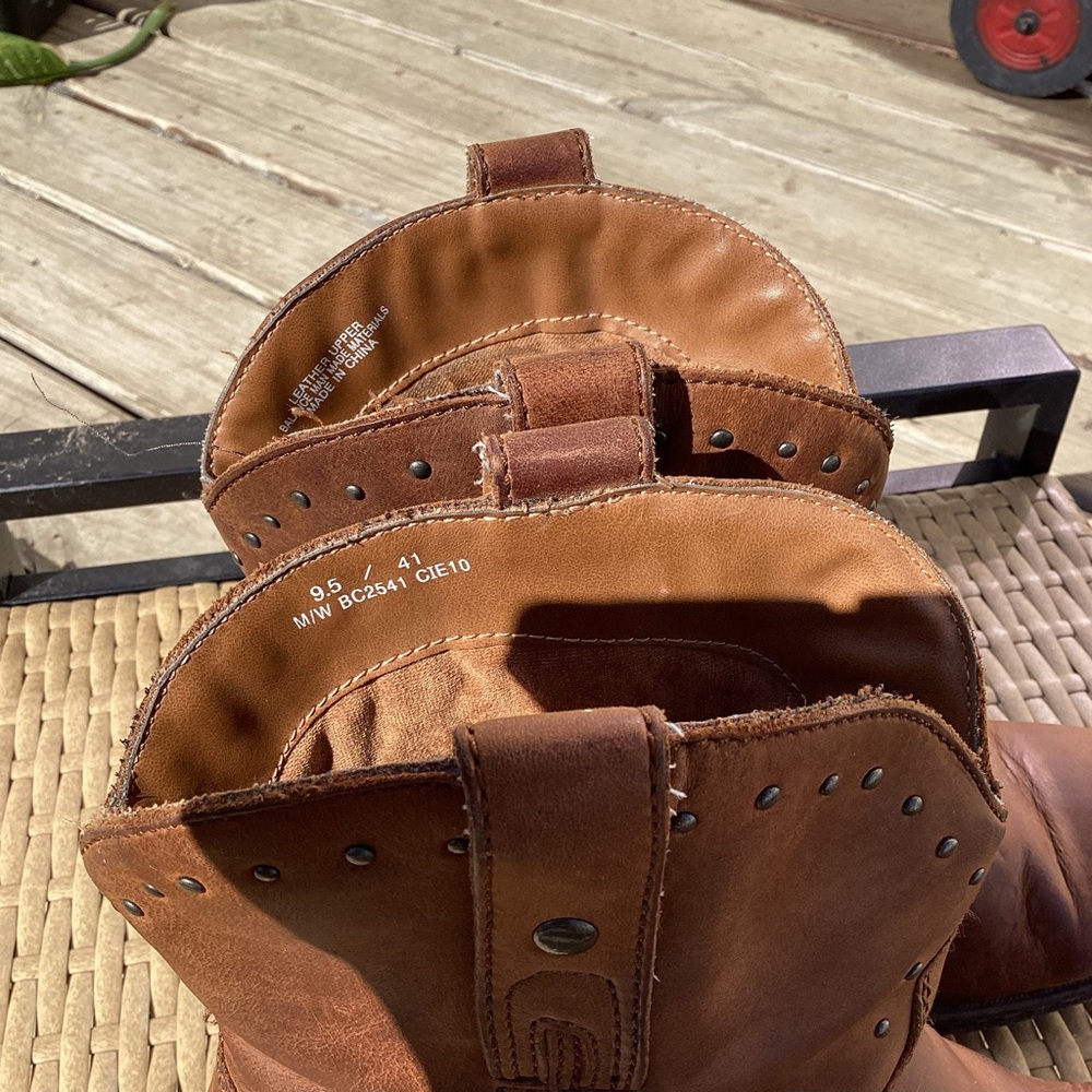 B.O.C Born of Concept Distressed Leather Sybil Western Cowboy Boot -9.5 - Picture 7 of 8